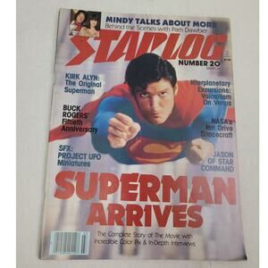 Vintage March 1979 Starlog The Magazine of the Future Number 20 Superman Arrives